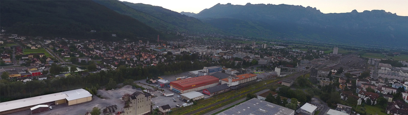 360° Drohnenpanorama Buchs