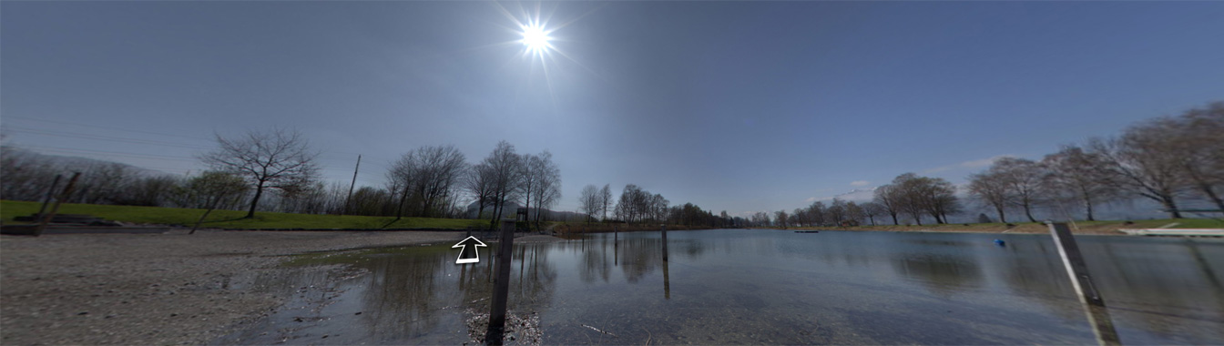 360° VR Tour Baggersee Kriessern
